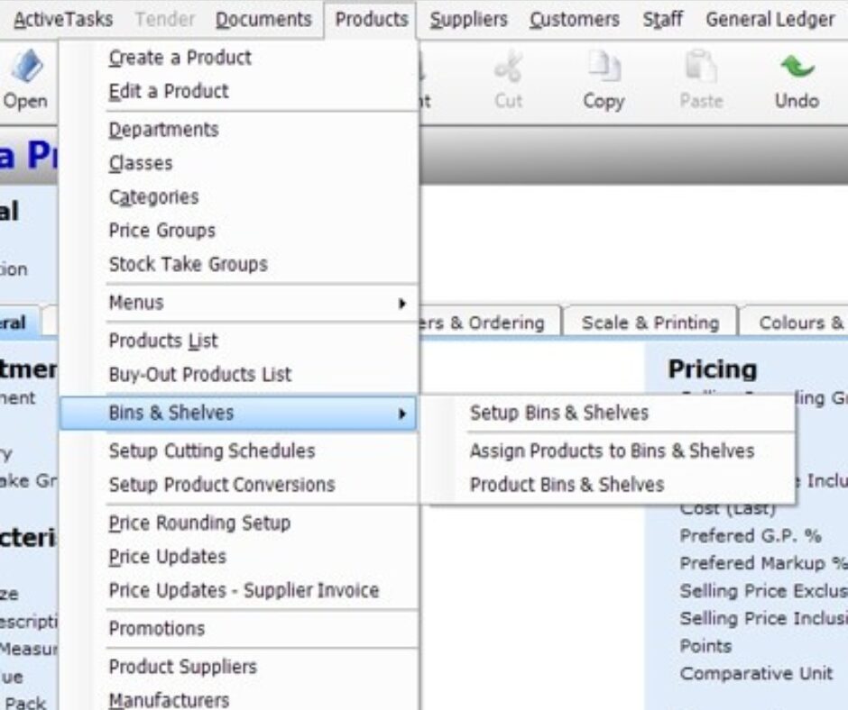 Canteen service scene for KeyWord cashless POS sections