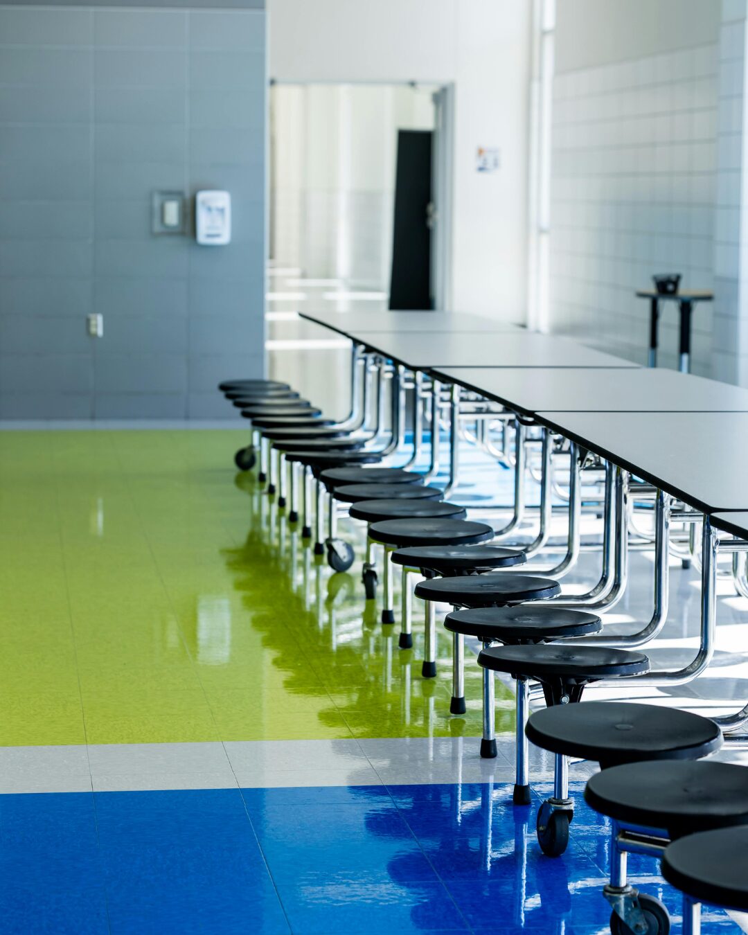 Canteen counter and serving area for KeyWord cashless POS page